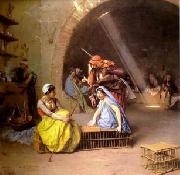 unknow artist, Arab or Arabic people and life. Orientalism oil paintings  303